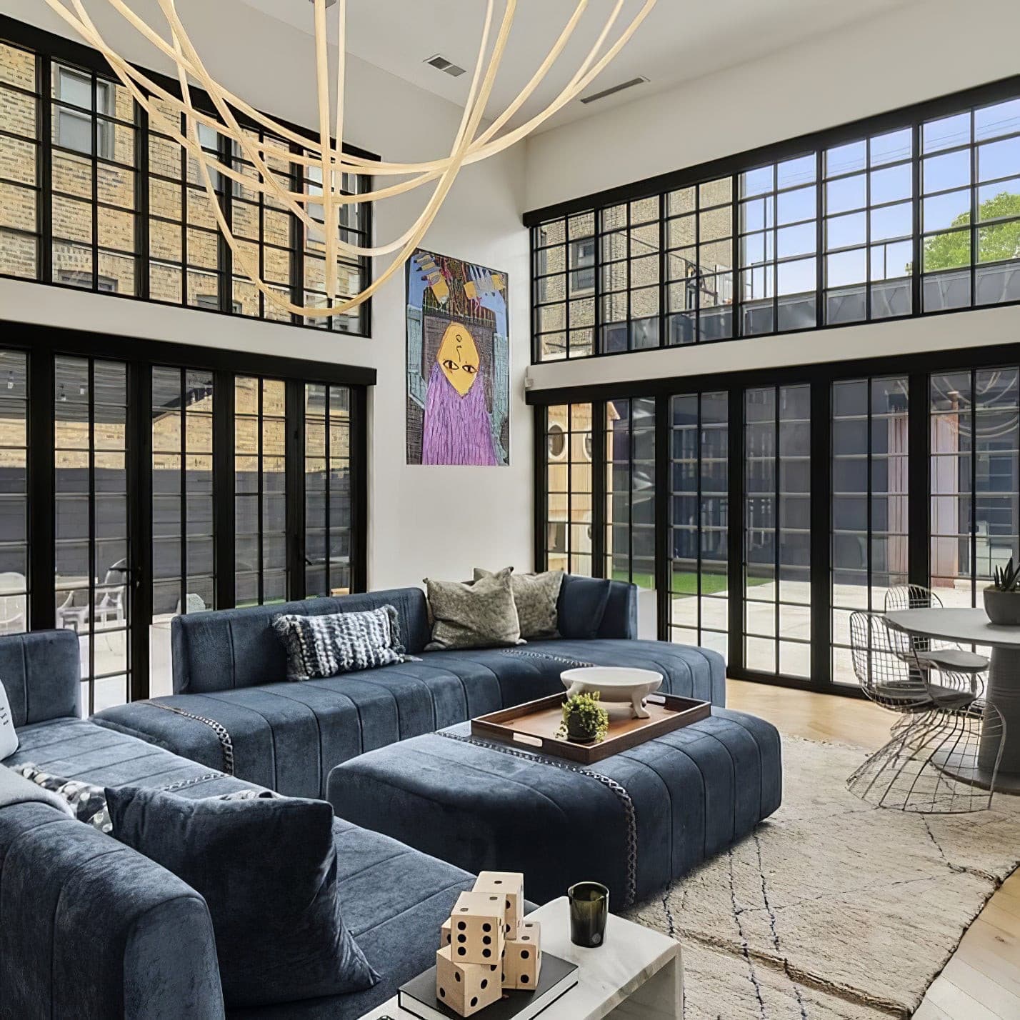 Hanglamp van silicone en metaal – Bonq