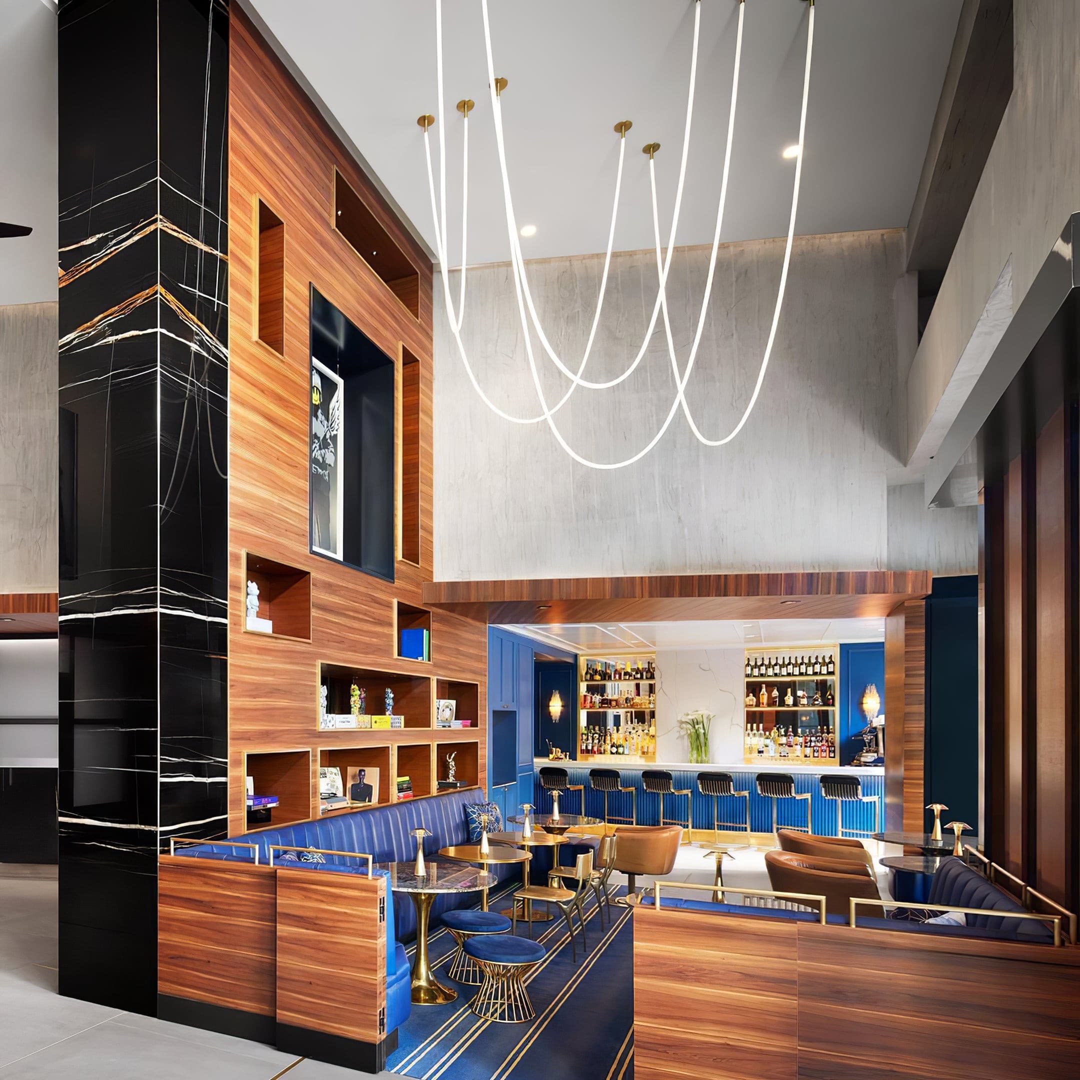 Hanglamp van silicone en metaal – Bonq