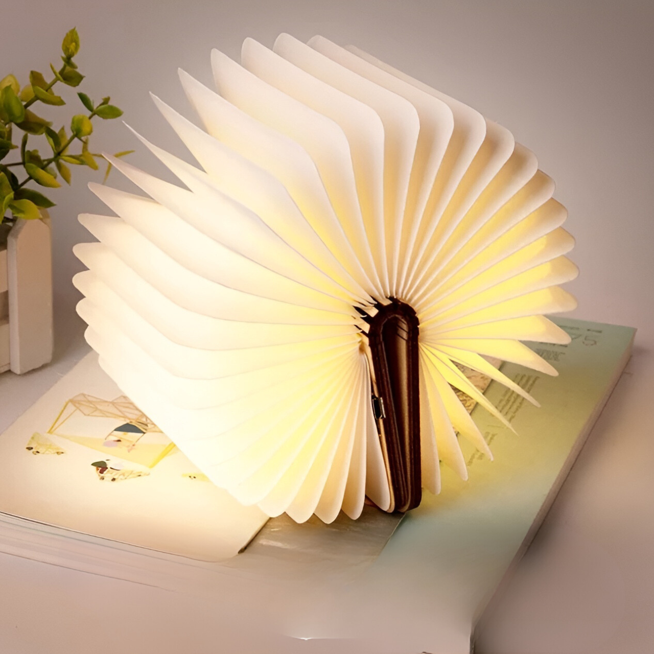 GlowPage – Opvouwbare Draadloze LED Leeslamp