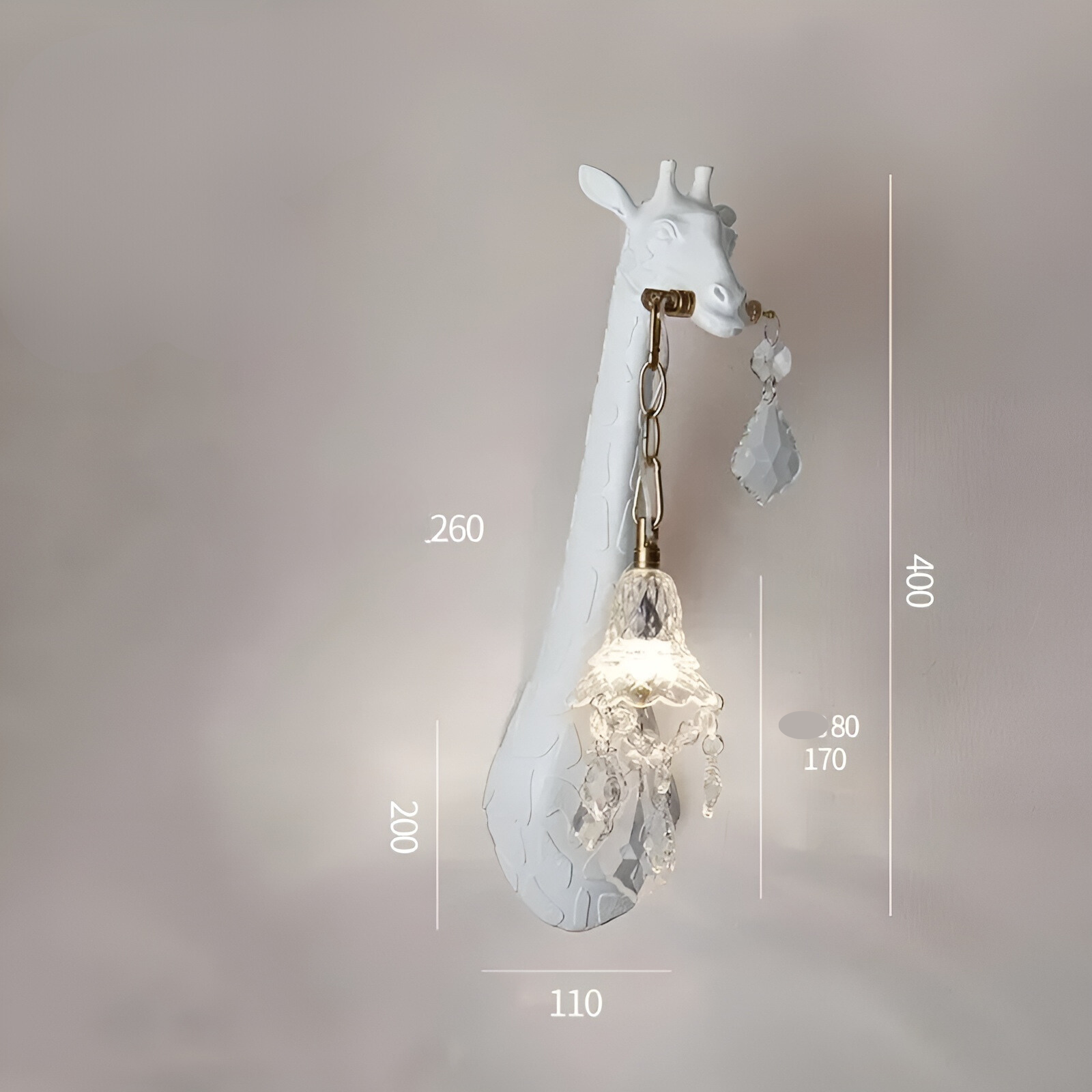 GiraLume – Wandlamp met Giraffenmotief