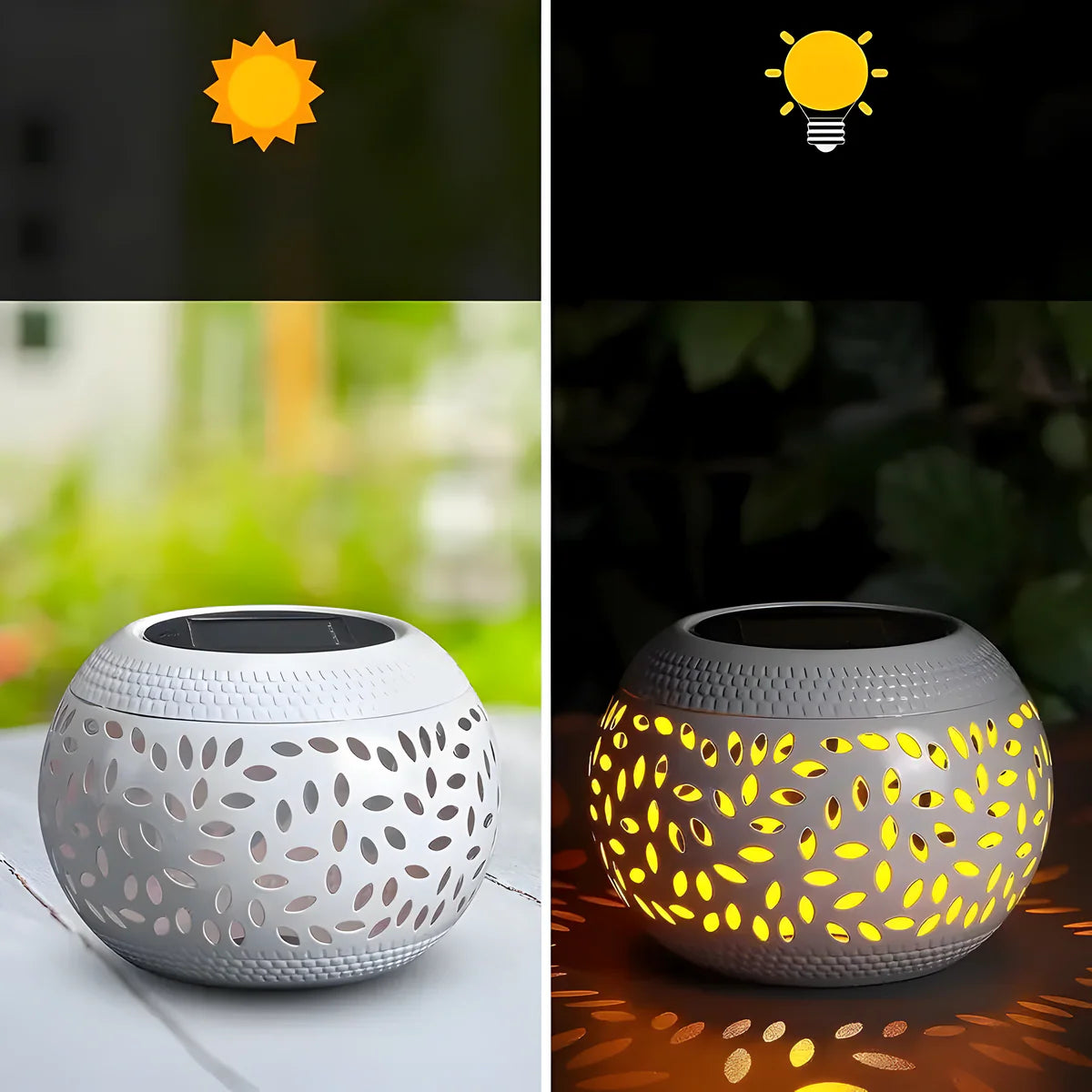 SolarGlow – Tafellampen op Zonne-energie (2-delige set)