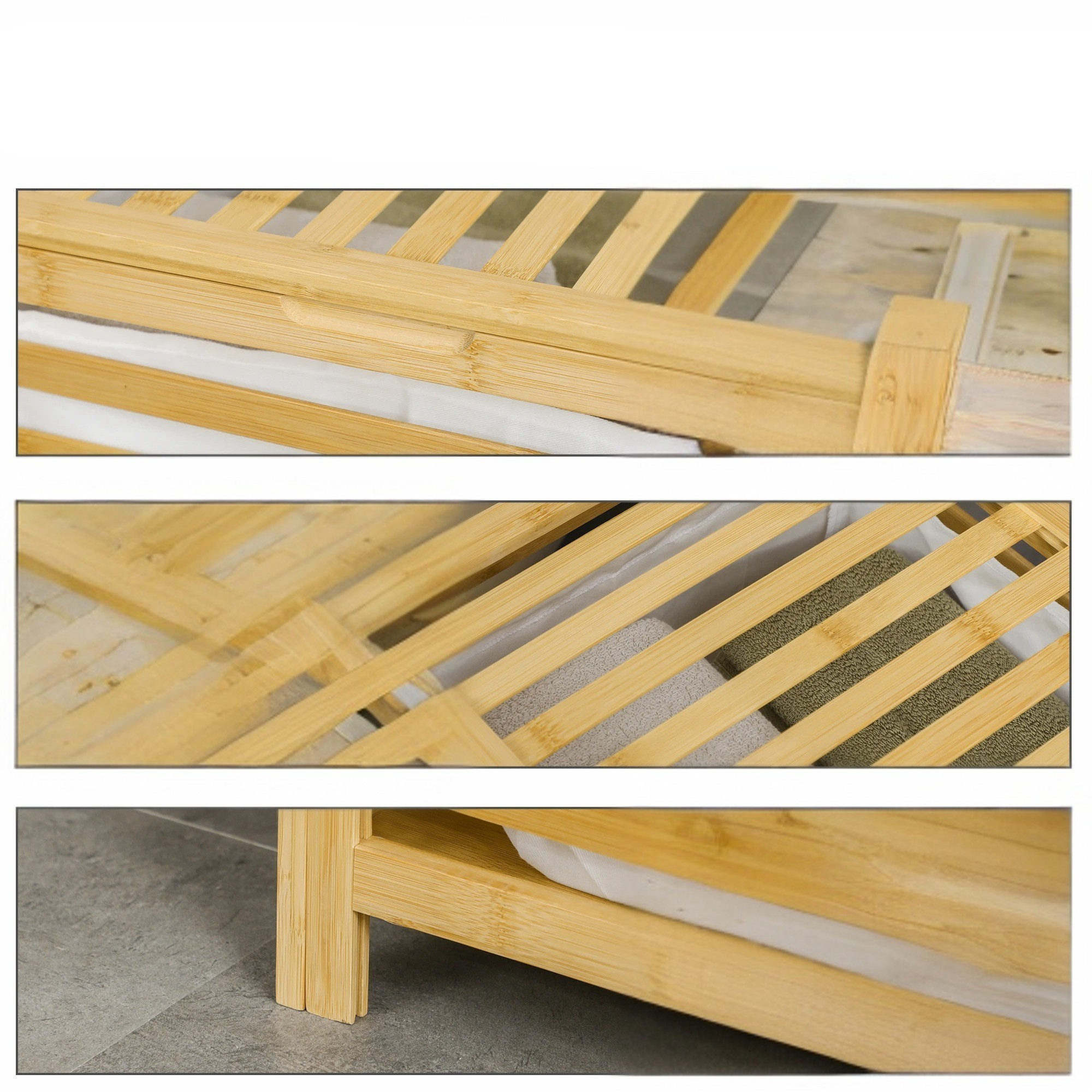 Bambora Grande – XL Bamboe Wasmand met Duurzaam Design