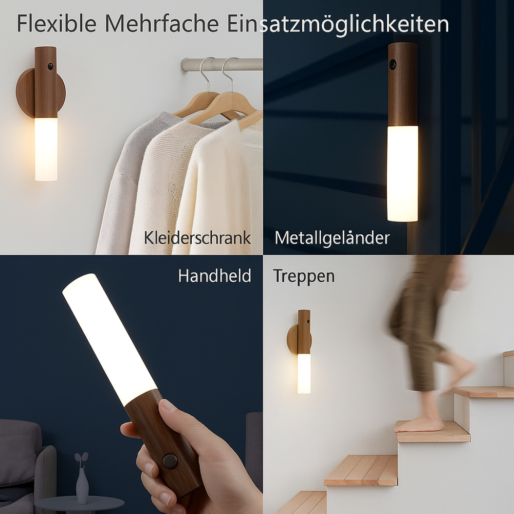 Lunaro™ Wandlamp Altijd licht, precies wanneer je het nodig hebt