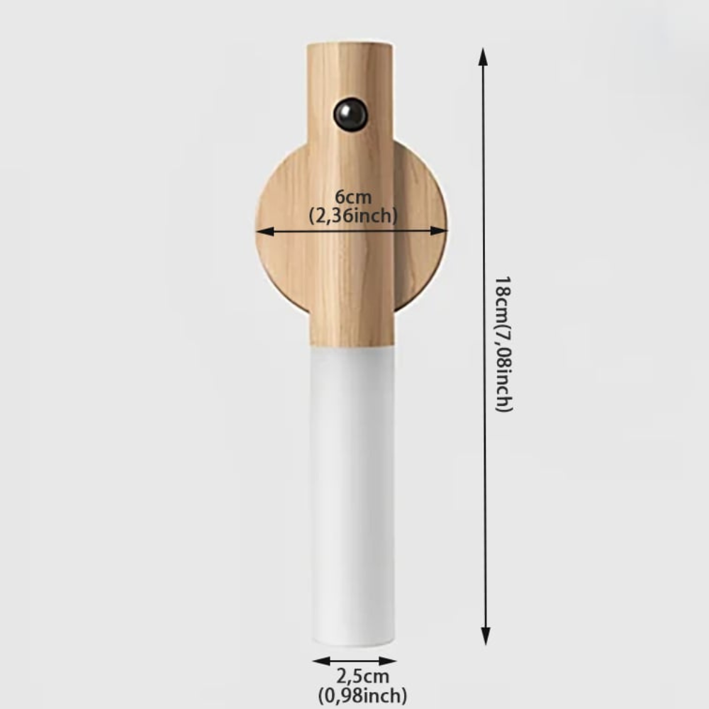 Lunaro™ Wandlamp Altijd licht, precies wanneer je het nodig hebt