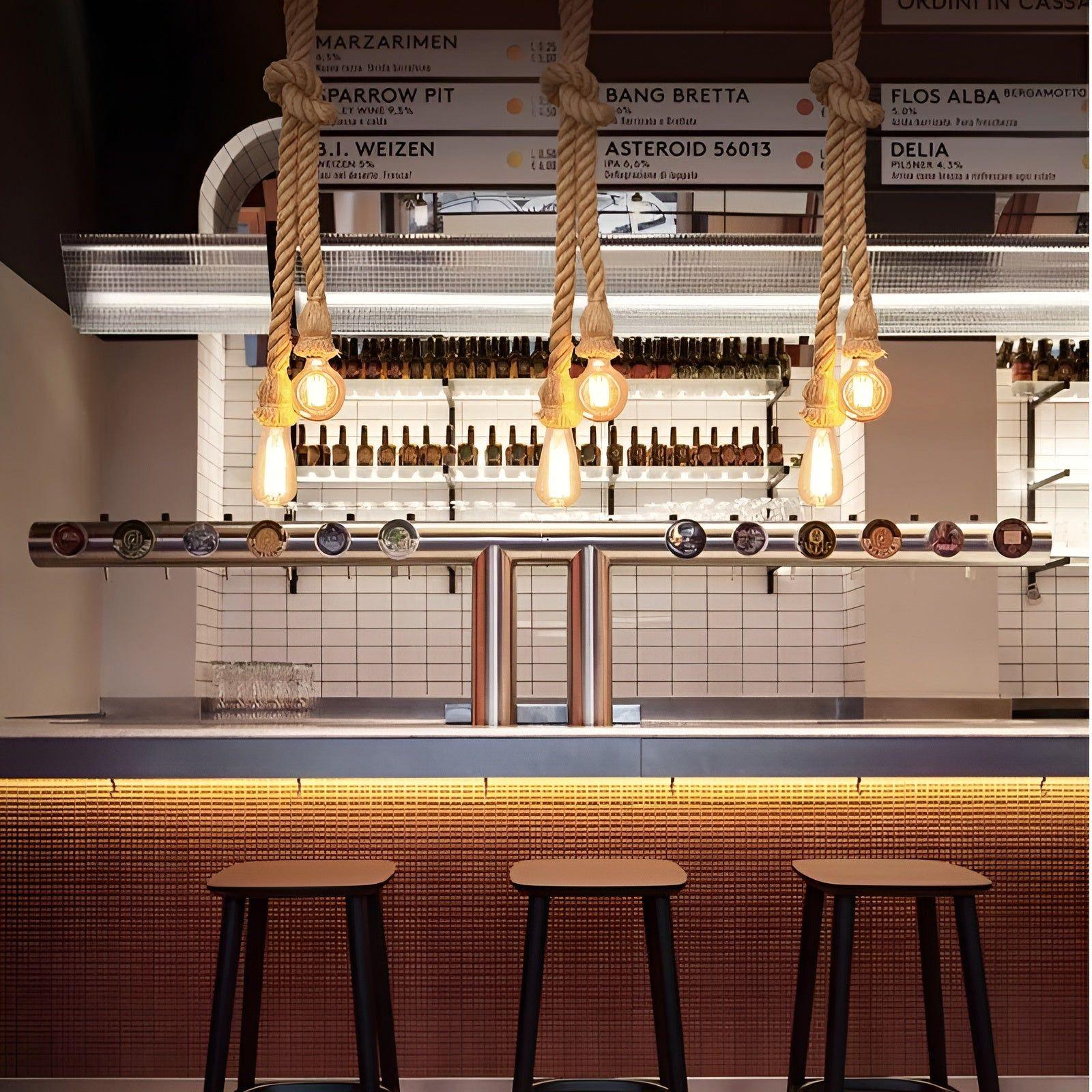 VintaRope Hanglamp – Italiaans Design met Vintage Charme