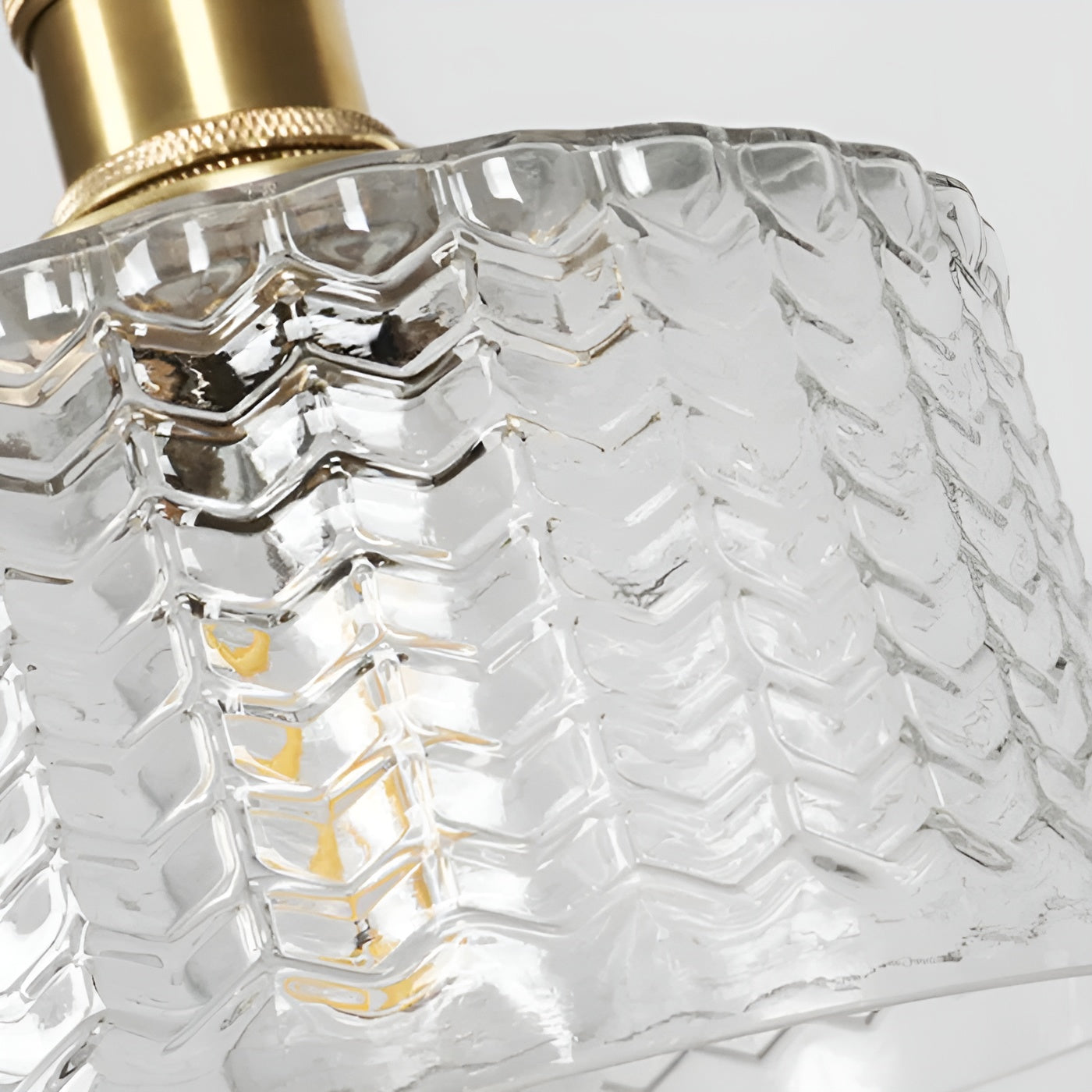 Aurivida Lamp – Elegante Glas Hanglamp met Koperen Accenten
