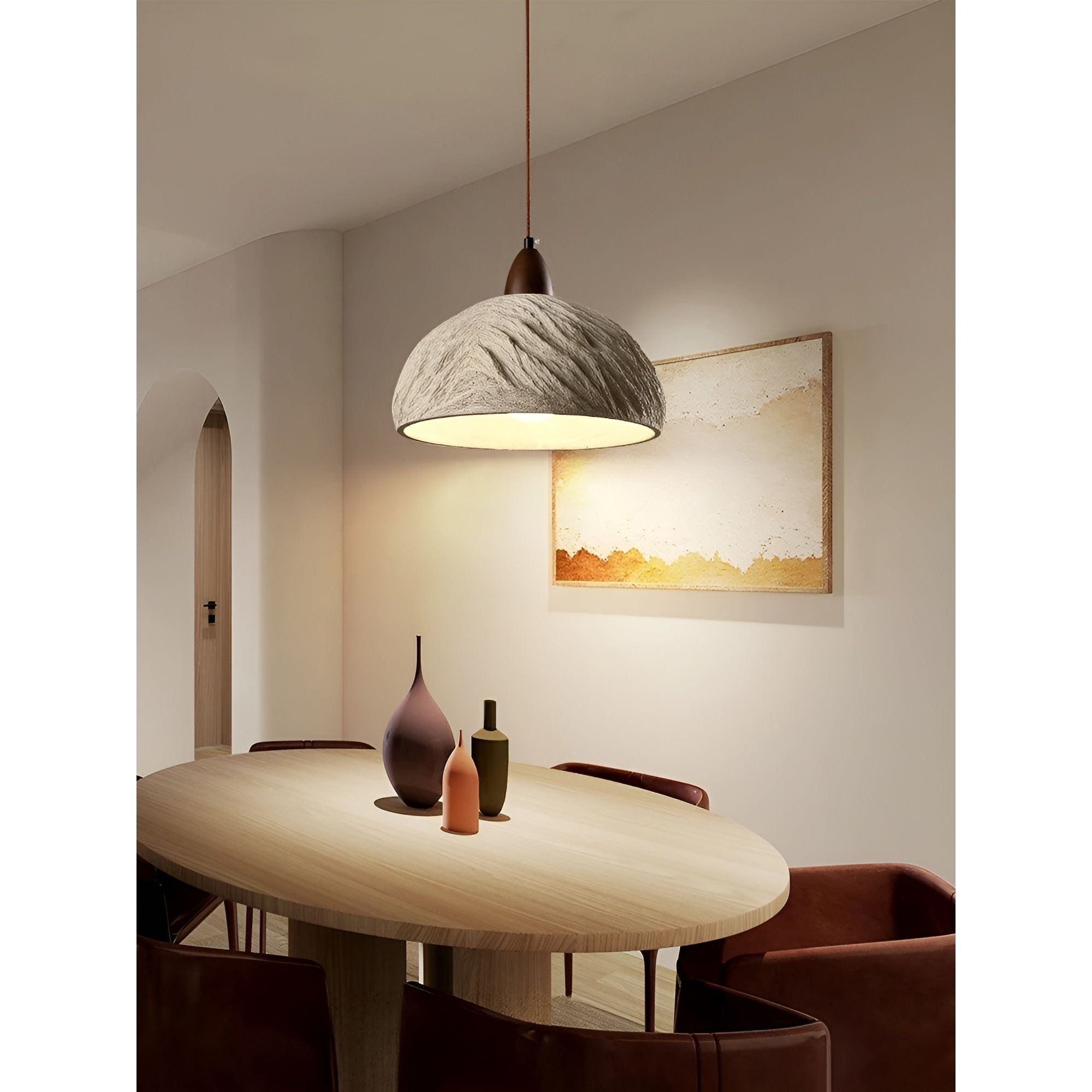 Zenora Light – Wabi Sabi Hanglamp in Retro Zen-Stijl