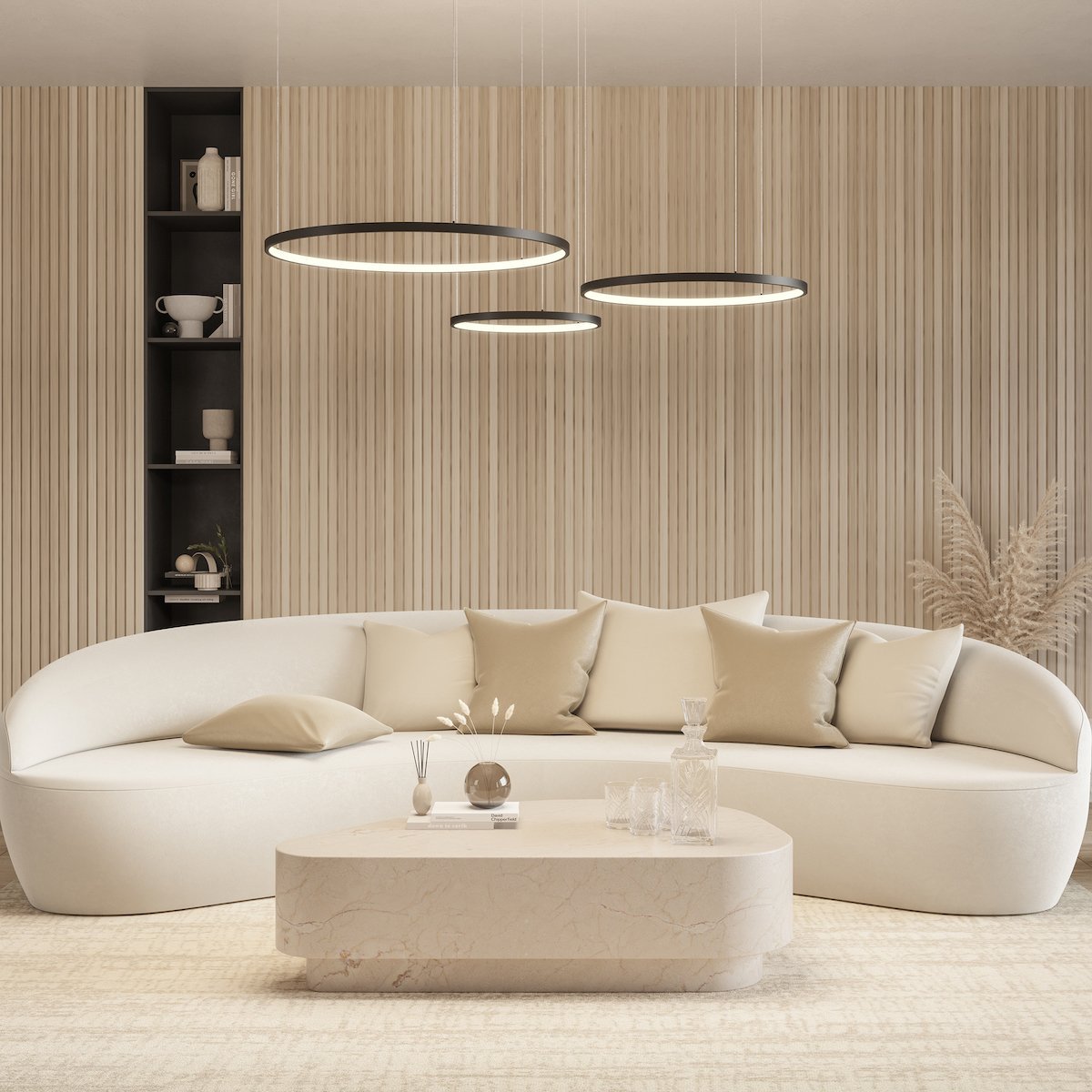 LED-ringlamp - CAECILIA