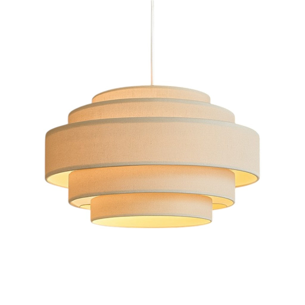 Hanglamp van stof – Wabi Sabi ringdesign – Bonq