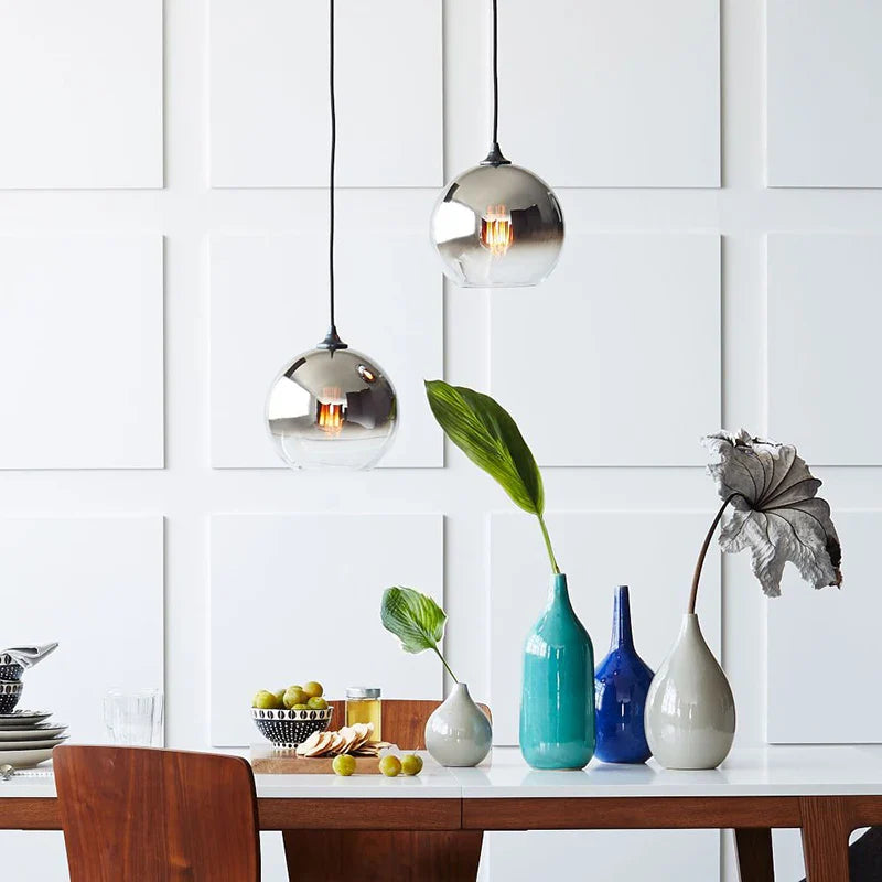 Hanglamp – Minimalistisch Glasdesign met LED/Glazia Orb