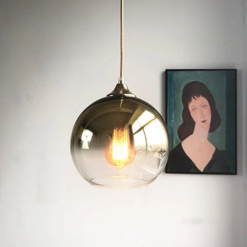 Hanglamp – Minimalistisch Glasdesign met LED/Glazia Orb