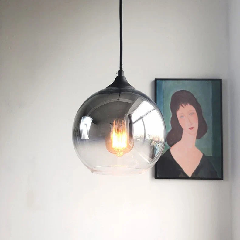 Hanglamp – Minimalistisch Glasdesign met LED/Glazia Orb