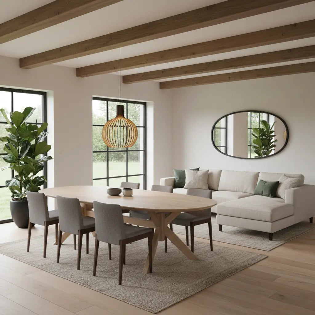 Fayrèn – Houten Hanglamp met Natuurlijke Uitstraling