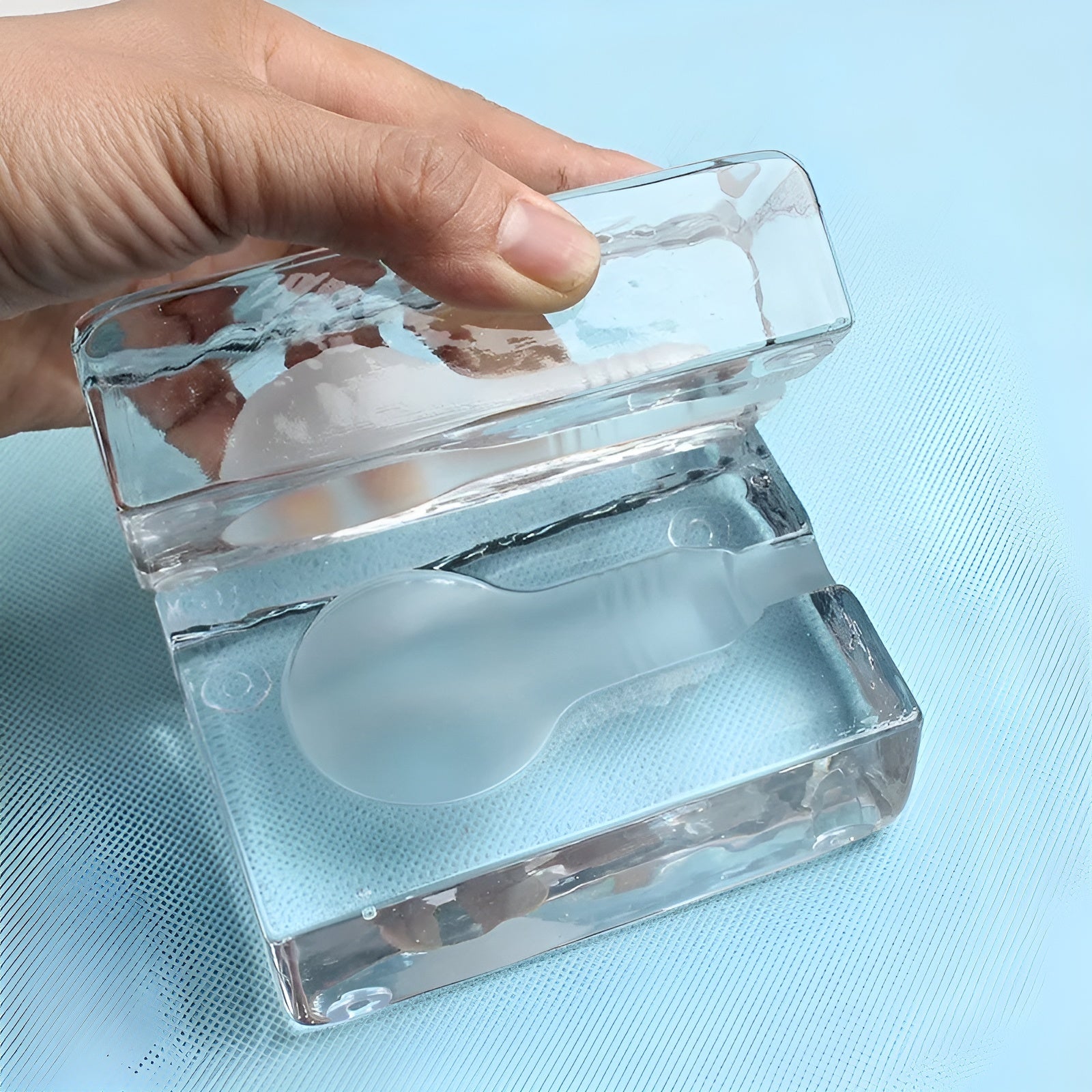 CrystalCube – Minimalistische LED Tafellamp