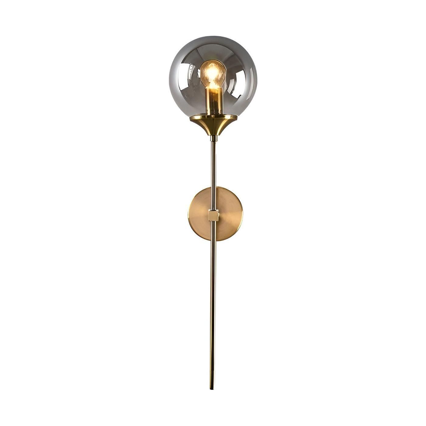 Lumisphere – Wandlamp van Glas & Goud
