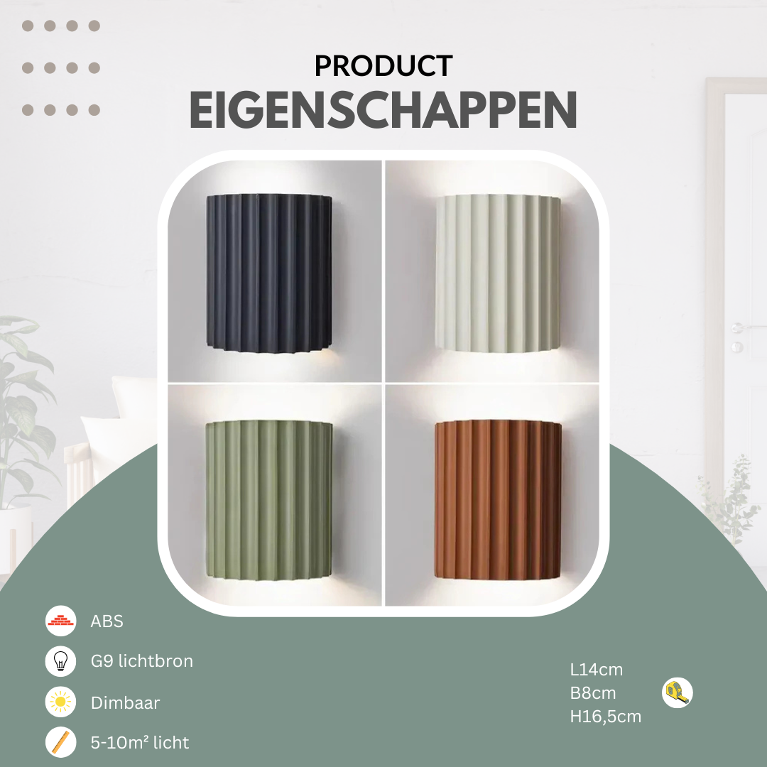 Karsyn – Landelijke Wandlamp met Tijdloze Uitstraling