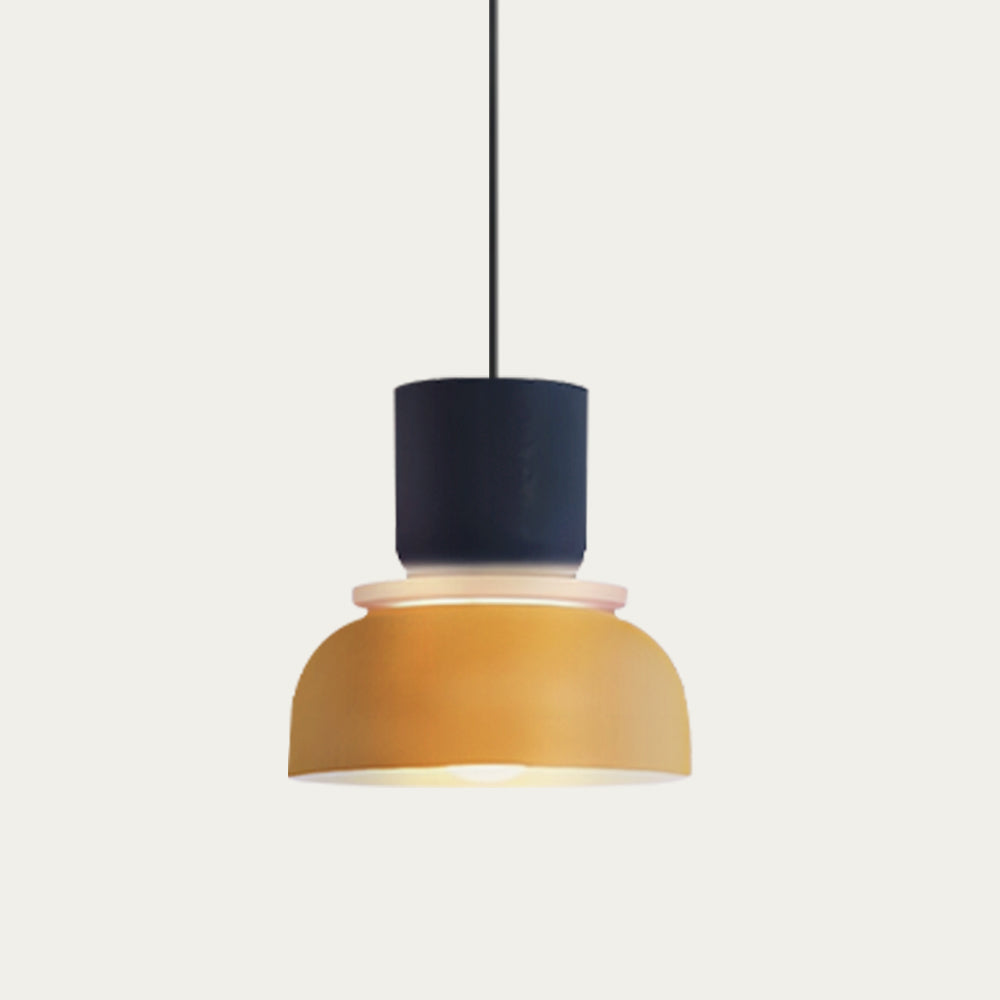 hanglamp van aluminium met een matte coating.– Bonq