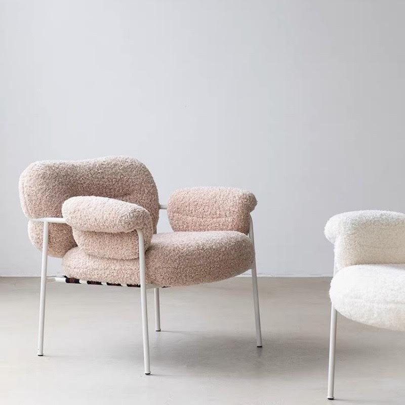 Celesta Esther – Bouclé Designstoel