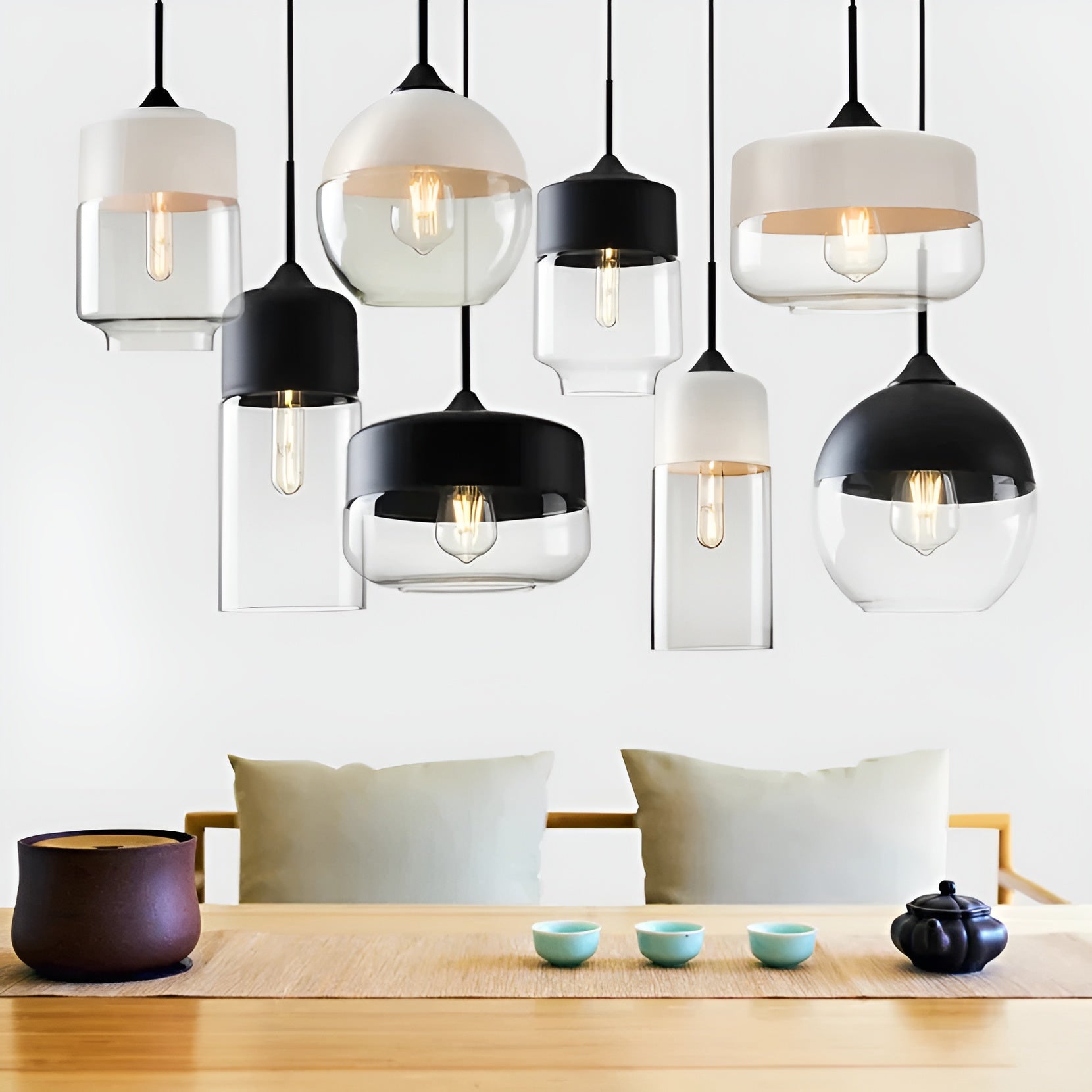 Amber Glow Hanglamp – Minimalistisch Design met Warm Karakter