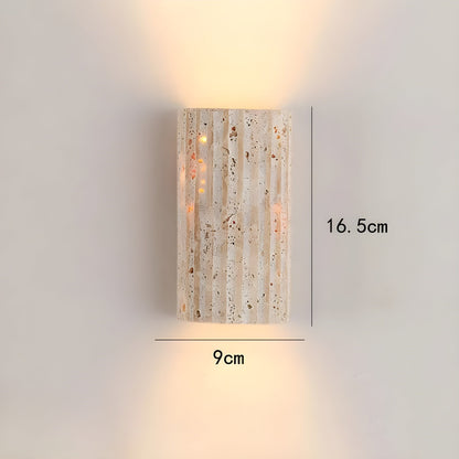 TerraLume – Wandlamp van Natuursteen