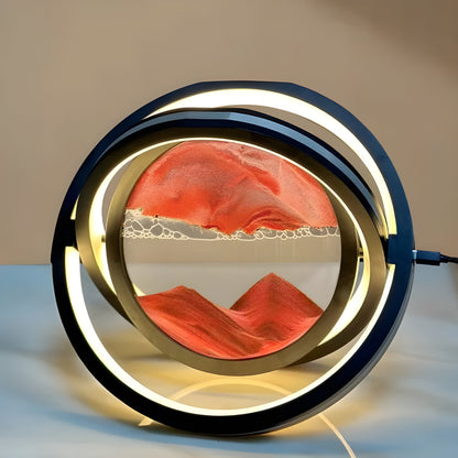 QuartzWave – LED Zandkunst Lamp