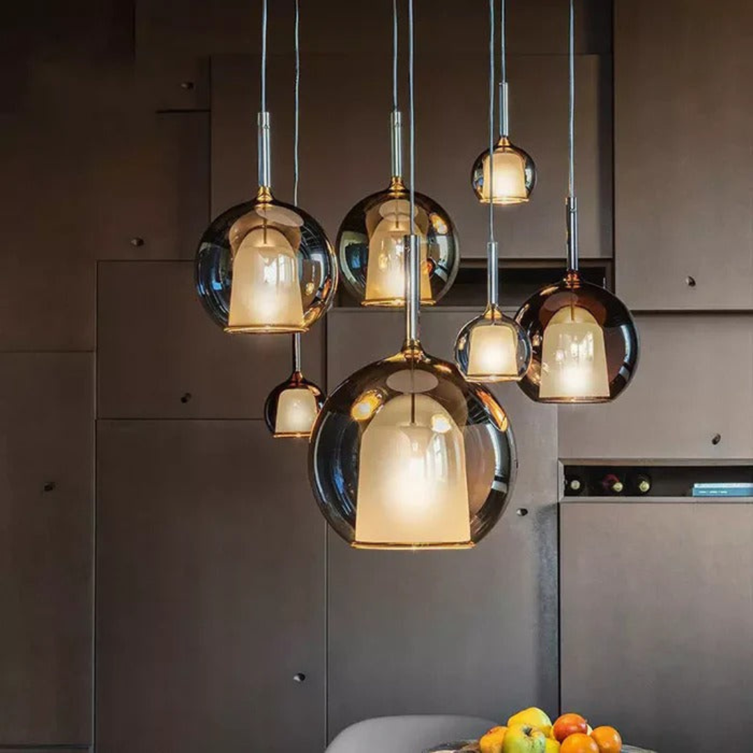 Glazia Orb Hanglamp – Minimalistisch Glasdesign met LED