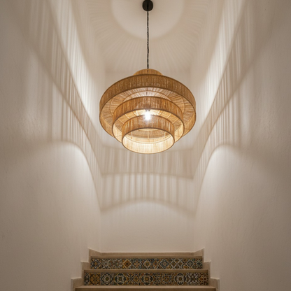 FayraPalm – Handgemaakte Palmier Hanglamp uit Tunesië