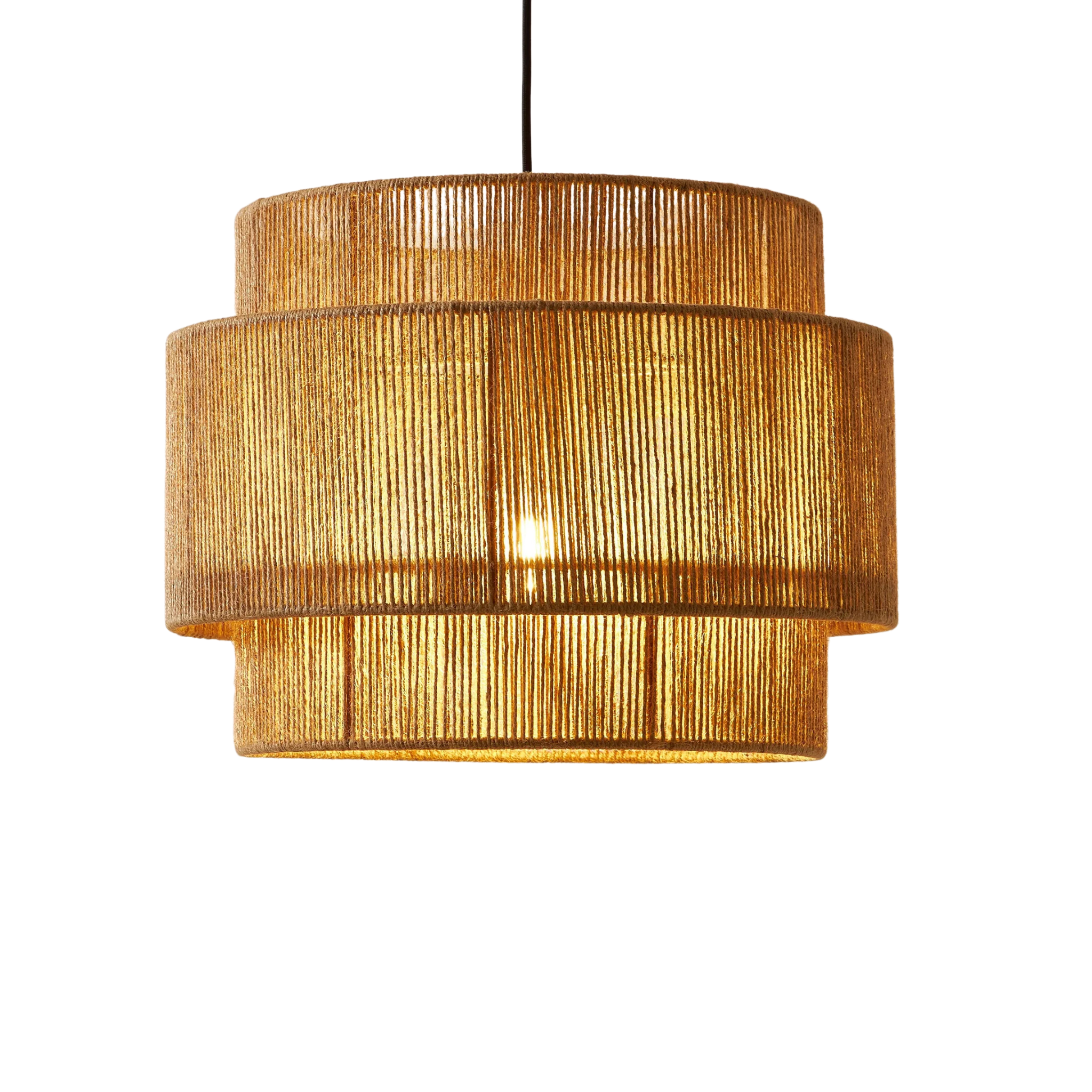 NaturaLuna – Handgemaakte Jute Hanglamp