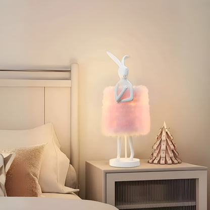 BunnyGlow – Speelse LED Tafellamp met Veeraccenten