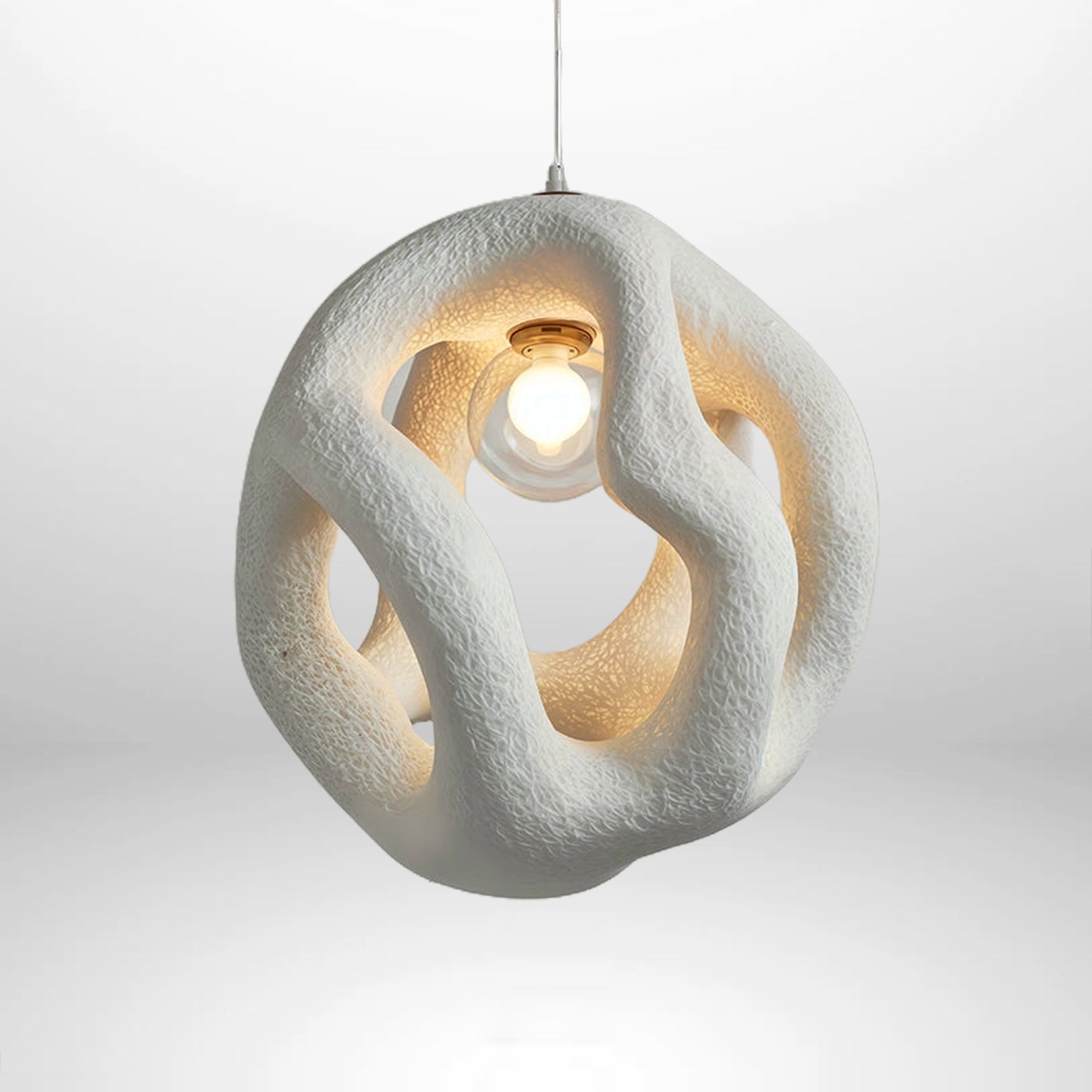 Solara Minimal – Sculpturale Organische Tafellamp