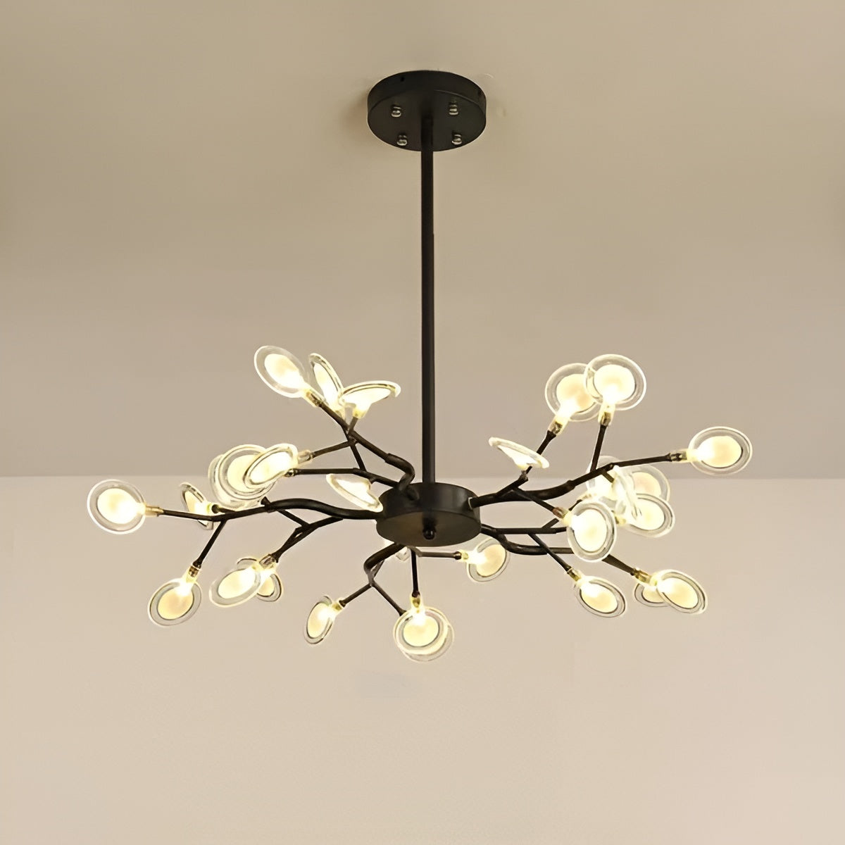 Kroonluchter in takvormr – Magische Firefly Verlichting