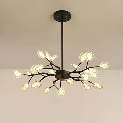 Kroonluchter in takvormr – Magische Firefly Verlichting