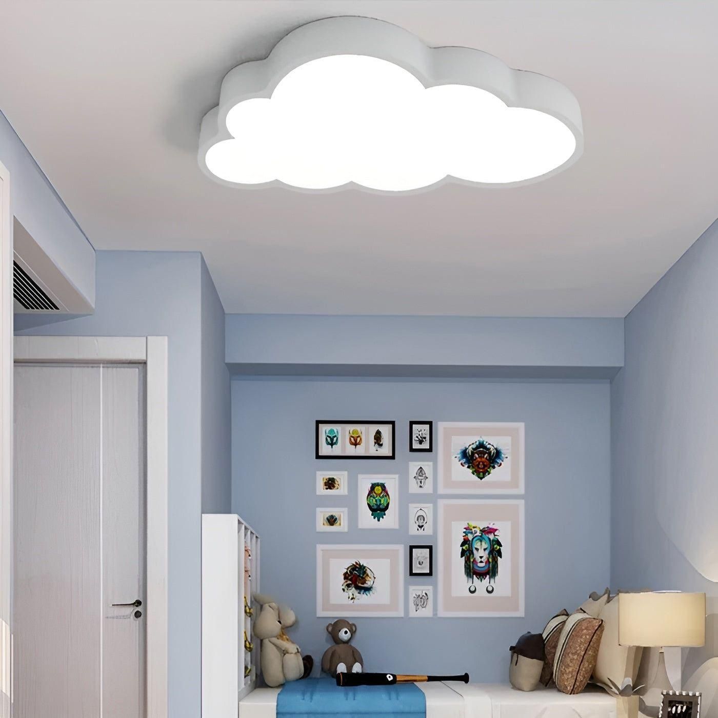 DreamyCloud Kinder Plafondlamp – Magische Wolkenlamp met LED