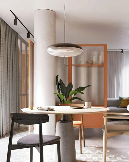 Hanglamp van acryl en ijzer  – Bonq