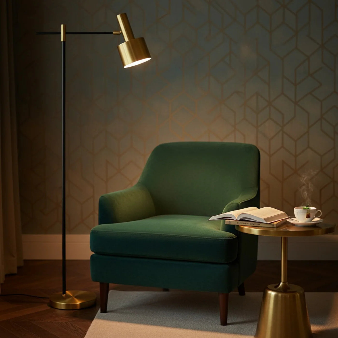 Aureon – Moderne LED Vloerlamp