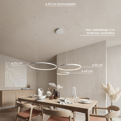 LED-ringlamp - CAECILIA