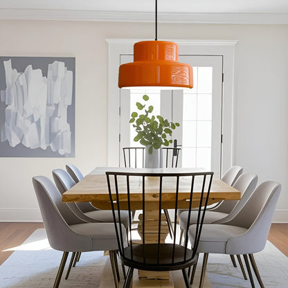 ArancioDome Hanglamp – Bauhaus Design in Levendig Oranje