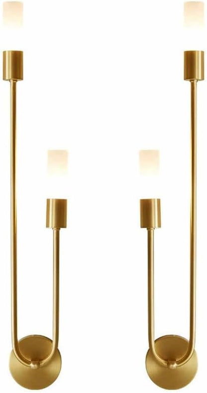 Nordelle – Nordic Wandlamp met Twee Lichtpunten