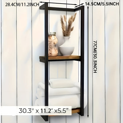 TowelEase – Minimalistische RVS Handdoekhouder voor Badkamer