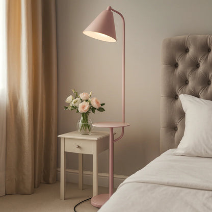 Nordéa Rose – LED Vloerlamp met Tafel