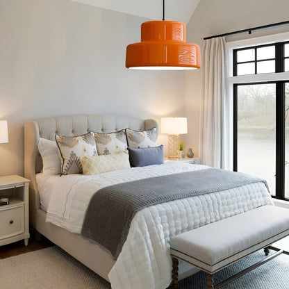 ArancioDome Hanglamp – Bauhaus Design in Levendig Oranje