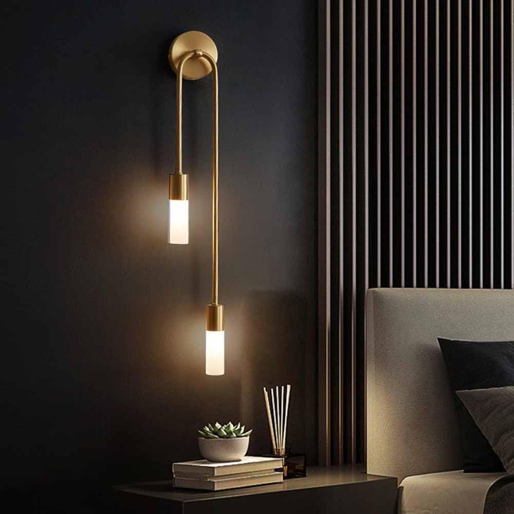 Nordelle – Nordic Wandlamp met Twee Lichtpunten
