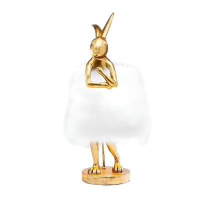 BunnyGlow – Speelse LED Tafellamp met Veeraccenten