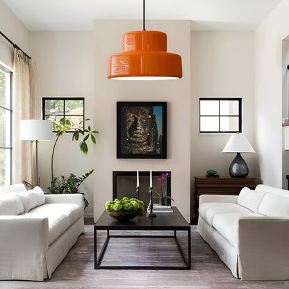 ArancioDome Hanglamp – Bauhaus Design in Levendig Oranje