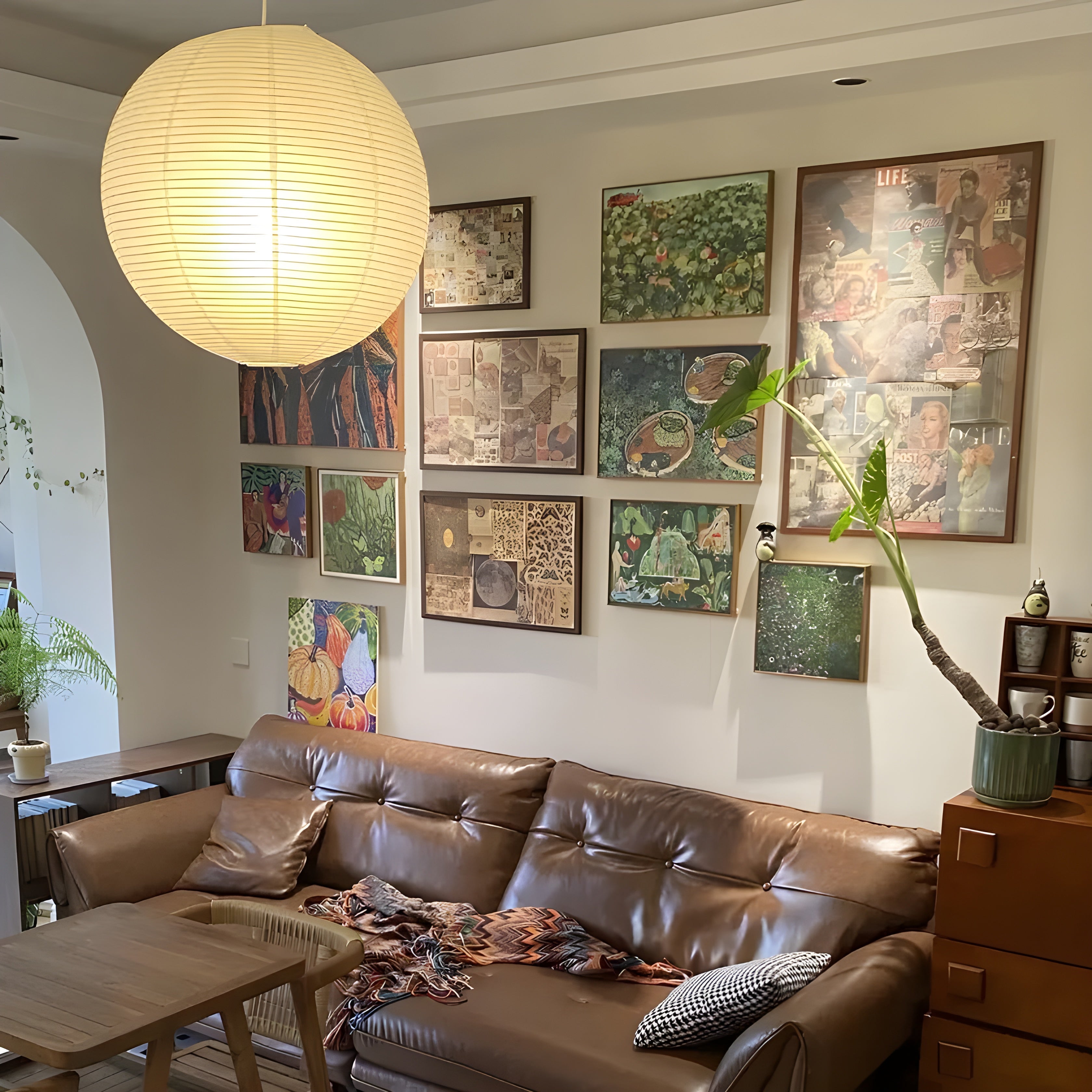 ShiroKami Hanglamp – Japanse Rijstpapier Elegantie