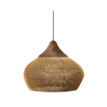 Naturalea Light – Handgemaakte Rotan Hanglamp met Warme Uitstraling