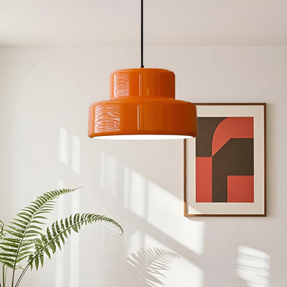 ArancioDome Hanglamp – Bauhaus Design in Levendig Oranje