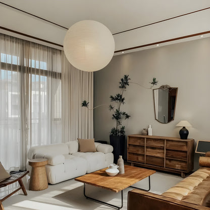 ShiroKami Hanglamp – Japanse Rijstpapier Elegantie