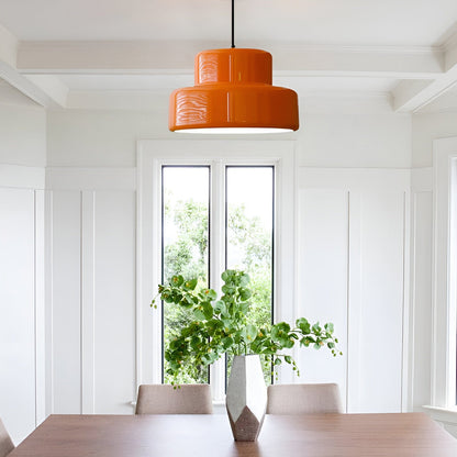 ArancioDome Hanglamp – Bauhaus Design in Levendig Oranje