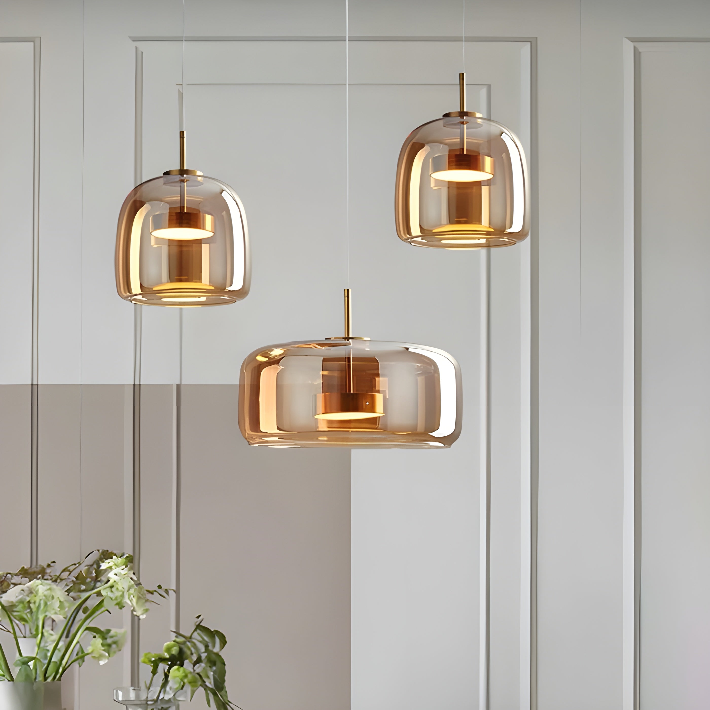 LED Hanglamp Glas – Retro Elegantie voor Uw Interieur